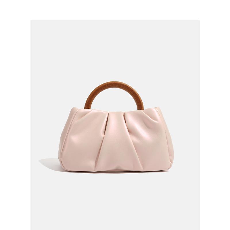 Niche Design 4 Korean Edition New Wooden Handle Folded Cloud Handheld Women s Bag Single Shoulder Crossbody Mini Bag рожевий
Niche Design 4 Korean Edition New Wooden Handle Folded Cloud Handheld Women s Bag Single Shoulder Crossbody Mini Bag рожевий