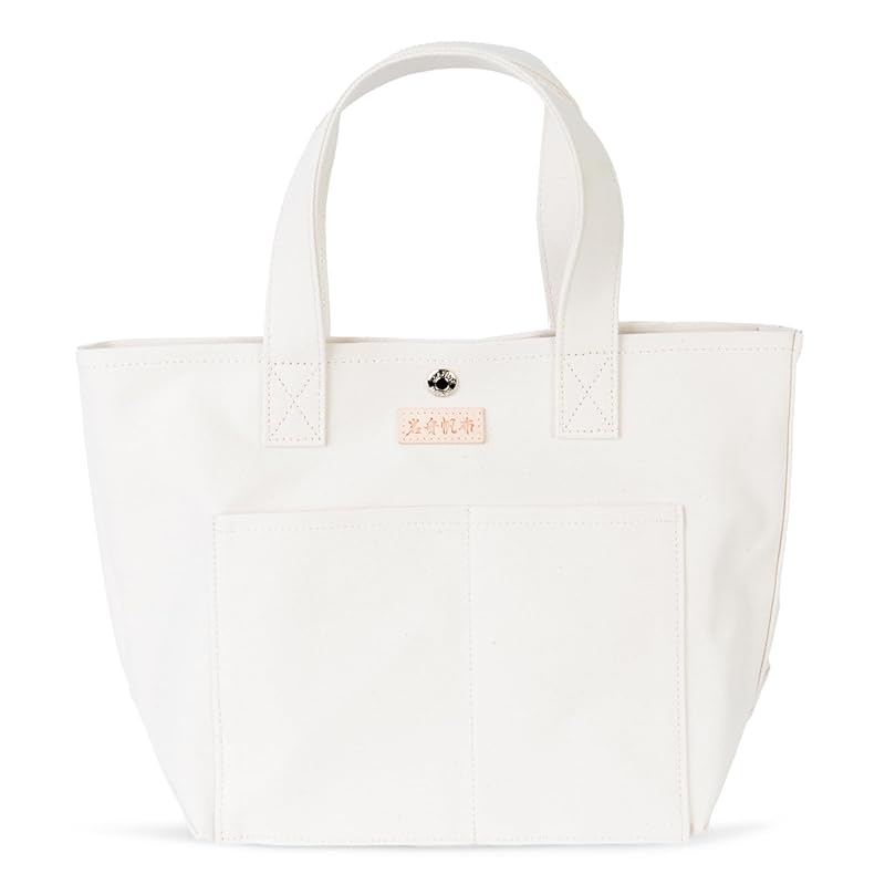 Iwafune Canvas tote bag canvas bag With snap button ladies Smaller Domestic production paraffin canvas made in Japan Ship and Rock Tote (Kinari) 
Iwafune Canvas tote bag canvas bag With snap button ladies Smaller Domestic production paraffin canvas made in Japan Ship and Rock Tote (Kinari)