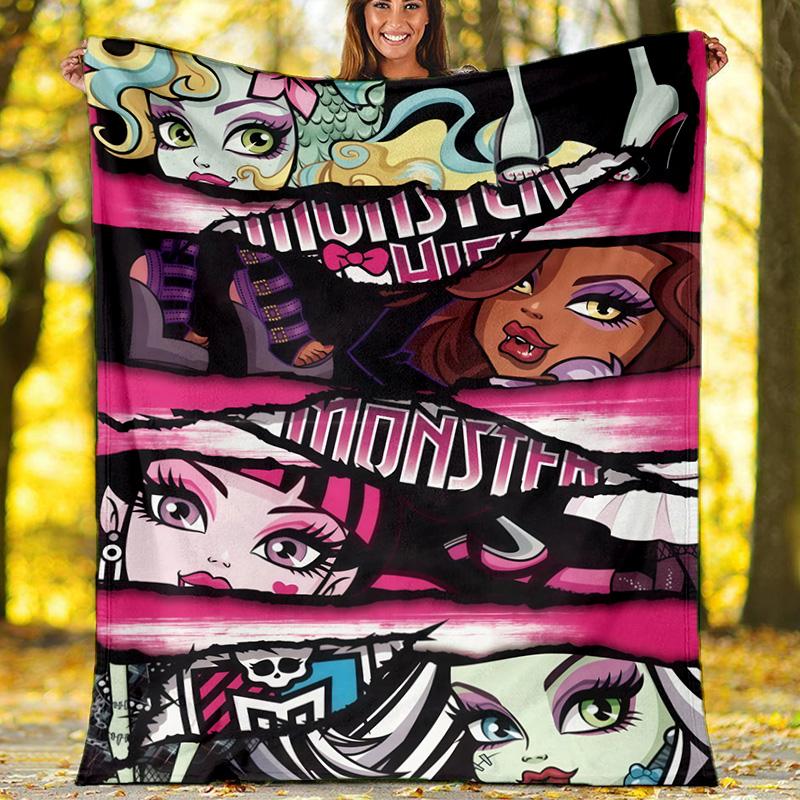 Monster High Draculaura Theme Flannel Blanket, Anime Style Soft Throw Blanket, Girls Room Decor, Cartoon Lover Gift 80cm x 120cm
Monster High Draculaura Theme Flannel Blanket, Anime Style Soft Throw Blanket, Girls Room Decor, Cartoon Lover Gift 80cm x 120cm