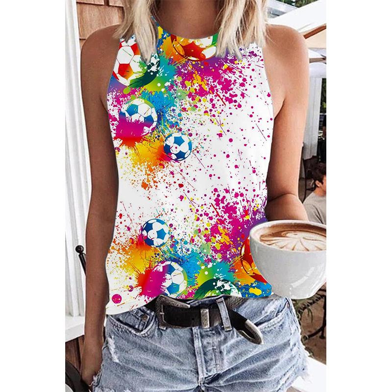 Футболка-майка с принтом «Tie Dye Floral 3D» для мамочек-футболок, новая женская уличная одежда, топы 2000 года, свободный жилет с открытыми плечами, женская майка без рукавов S
Футболка-майка с принтом «Tie Dye Floral 3D» для мамочек-футболок, новая женская уличная одежда, топы 2000 года, свободный жилет с открытыми плечами, женская майка без рукавов S