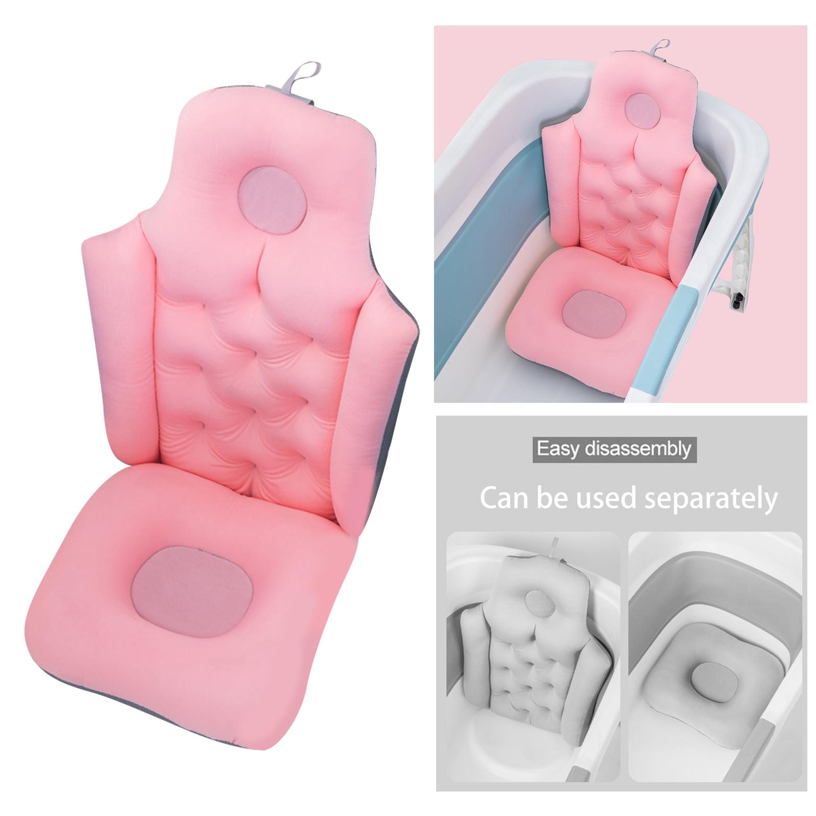 Bath Mat with Pillow Mat Nonslip Ergonomic Bathtub Rest Mesh Pillow Waterproof Breathable for SPA Bath Accessories Soaking Tub рожевий
Bath Mat with Pillow Mat Nonslip Ergonomic Bathtub Rest Mesh Pillow Waterproof Breathable for SPA Bath Accessories Soaking Tub рожевий