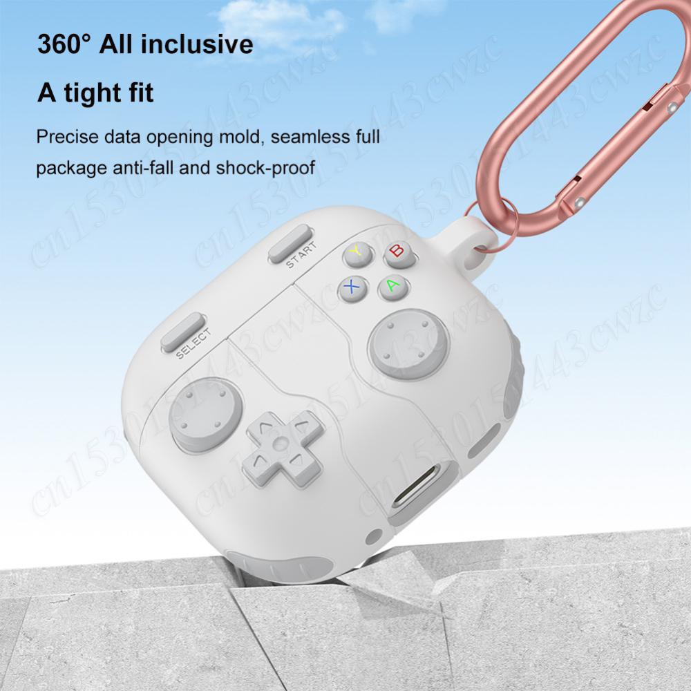 For Apple AirPods 4 Protector 3D Games Console Cover with Keychain Protective Case Dustproof Soft Case for AirPods 4 Accessories белый
For Apple AirPods 4 Protector 3D Games Console Cover with Keychain Protective Case Dustproof Soft Case for AirPods 4 Accessories белый