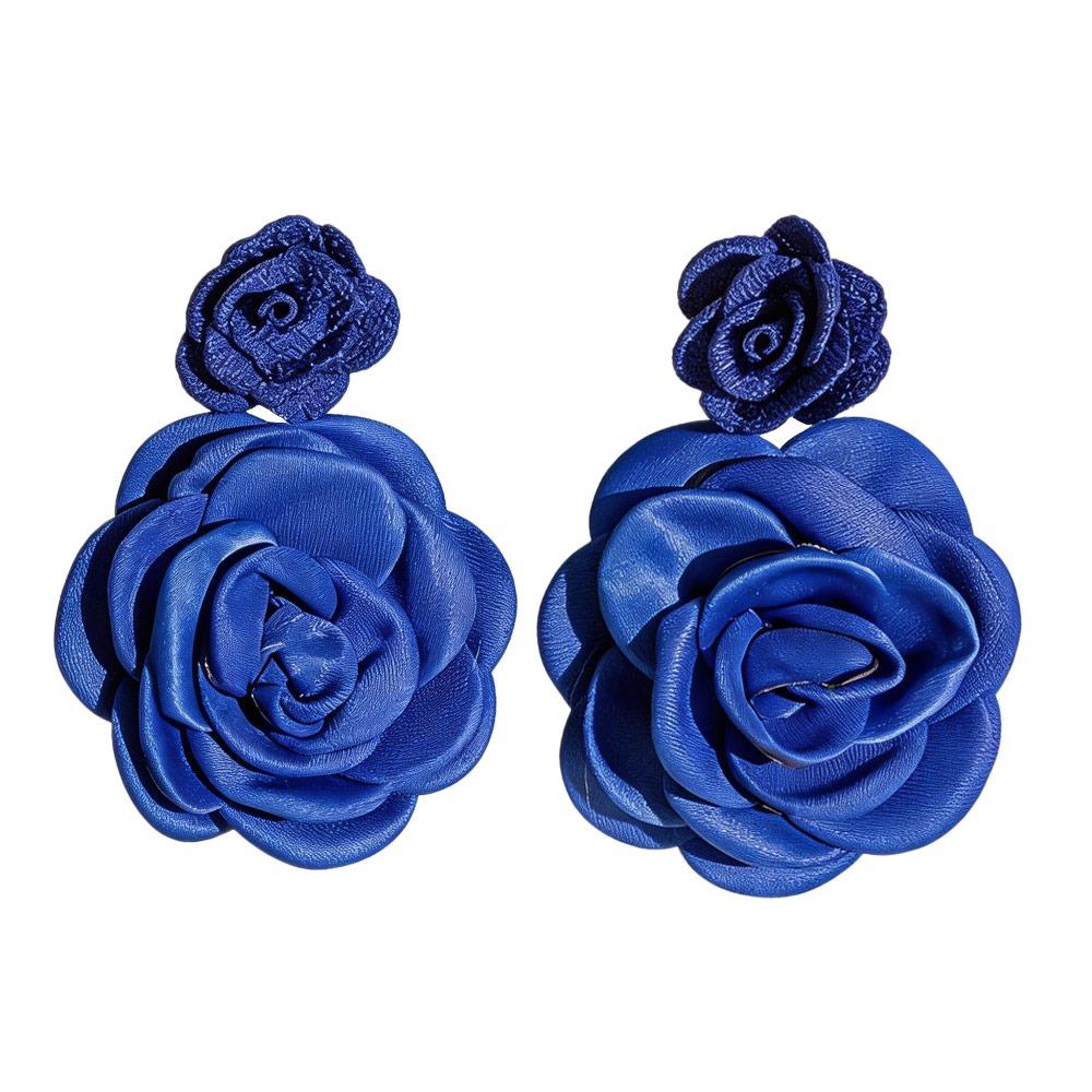 1 Pair Multi-Color Flower Stud Earrings Large Fabric Floral Earring Gentle Fresh Drop Earrings Simulated Floral Earrings темно-синий
1 Pair Multi-Color Flower Stud Earrings Large Fabric Floral Earring Gentle Fresh Drop Earrings Simulated Floral Earrings темно-синий