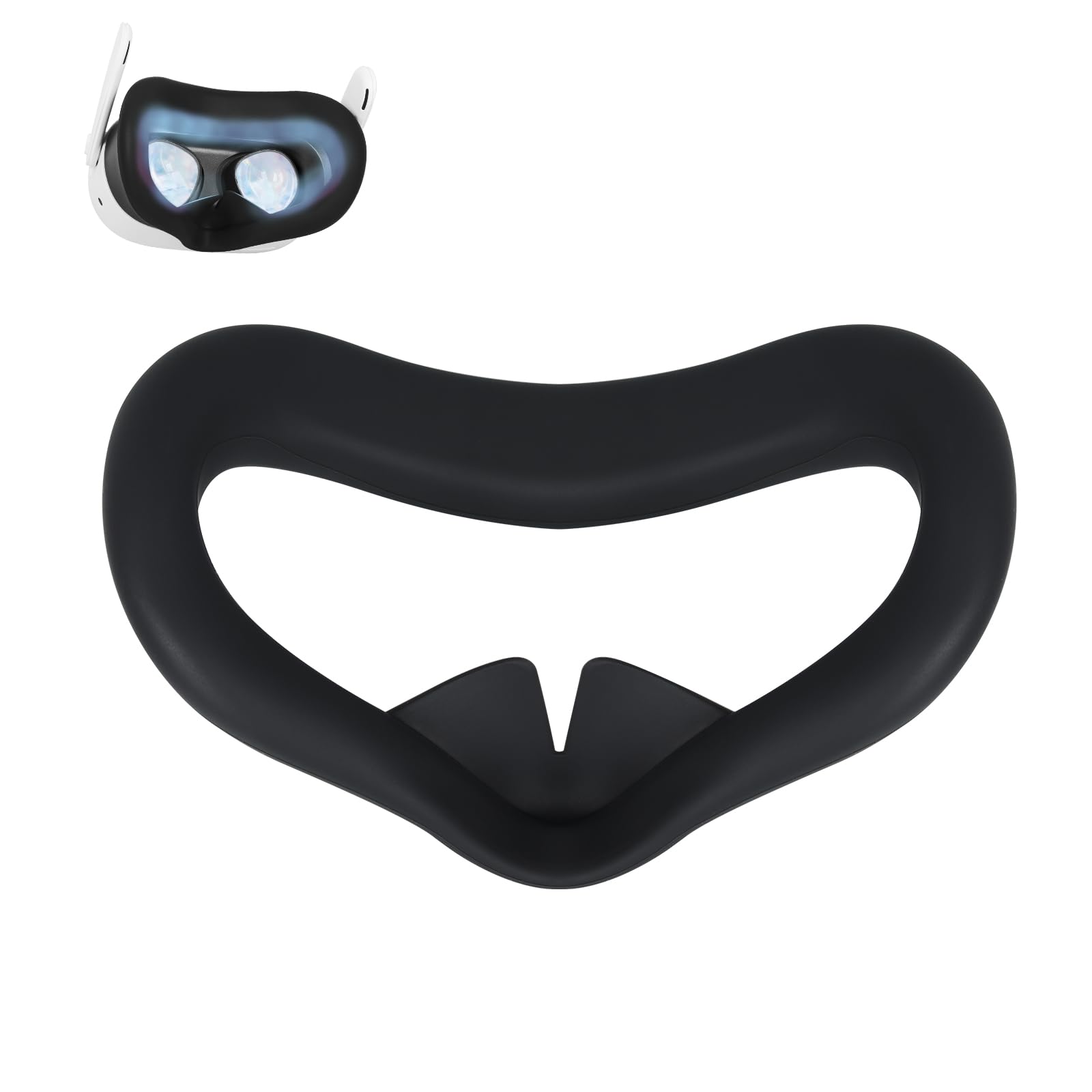 Силіконова накладка на обличчя YipuVR, сумісна з Q3S, стійка до поту, стійка до світла, нековзна, миюча заміна подушечки для очей, спеціально розроблена для
Силіконова накладка на обличчя YipuVR, сумісна з Q3S, стійка до поту, стійка до світла, нековзна, миюча заміна подушечки для очей, спеціально розроблена для