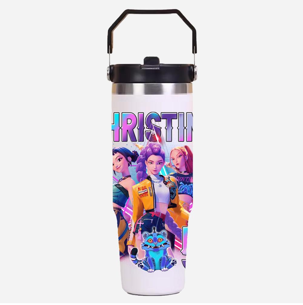 30oz Anime K-Pop Demon Hunters Printed Simple Solid Color Stainless Steel Thermos Water Cup Thermal Insulation Cold Ice Cup Kid Gift
30oz Anime K-Pop Demon Hunters Printed Simple Solid Color Stainless Steel Thermos Water Cup Thermal Insulation Cold Ice Cup Kid Gift