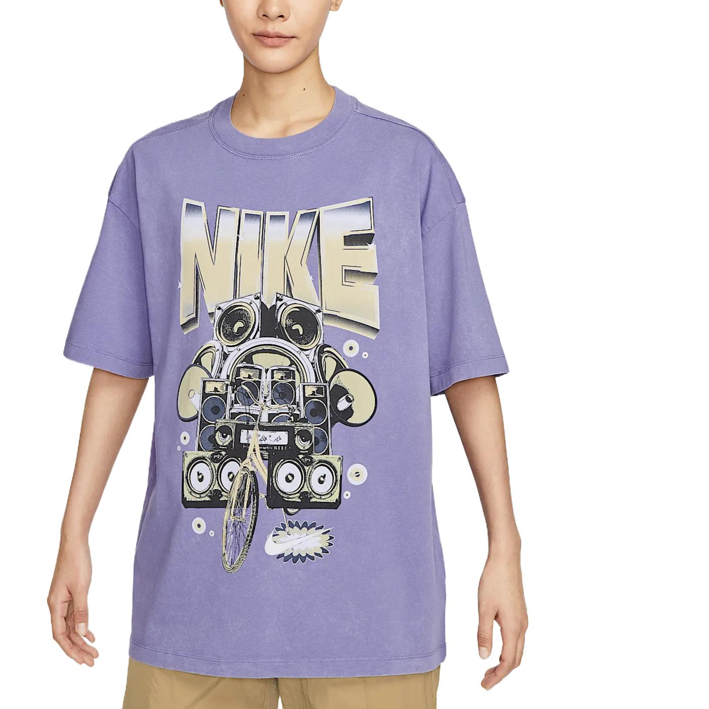Nike Мягкая Удобная Модная Универсальная Дышащая Футболка с Коротким Рукавом и Круглым Вырезом Свободного Кроя Женские Топы Фиолетовый HF9692-527 L
Nike Мягкая Удобная Модная Универсальная Дышащая Футболка с Коротким Рукавом и Круглым Вырезом Свободного Кроя Женские Топы Фиолетовый HF9692-527 L