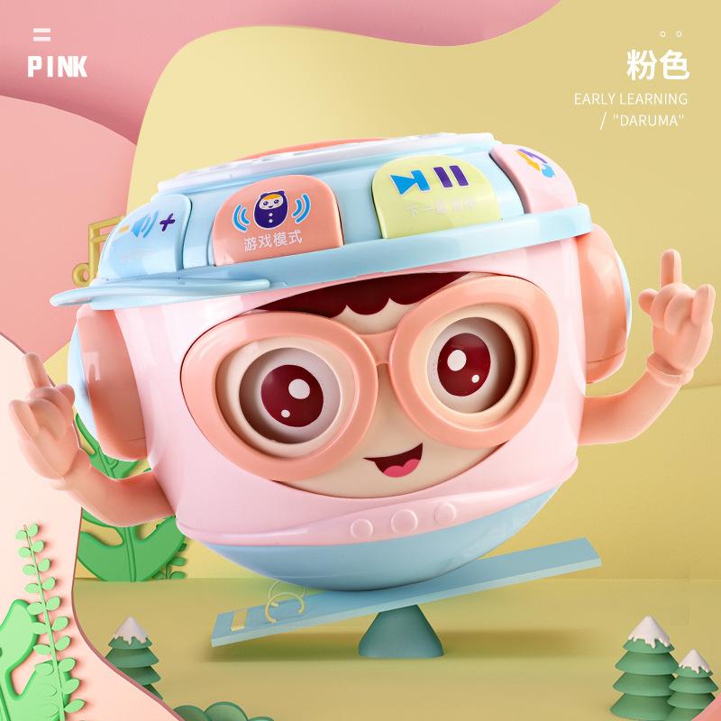 Baby Educational Toys Hand Drum 0-1-2 Years Old Children s Music Projection Early Education Tumbler Boy and Girl Toys. рожевий
Baby Educational Toys Hand Drum 0-1-2 Years Old Children s Music Projection Early Education Tumbler Boy and Girl Toys. рожевий