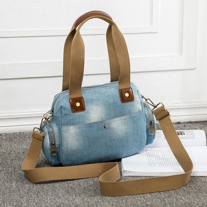 Luxury Brand Women handbag big Fashion Denim Jeans Female Shoulder Bag Design Women Totes Casual ladies Crossbody Bag blue 33x25x14cm
Luxury Brand Women handbag big Fashion Denim Jeans Female Shoulder Bag Design Women Totes Casual ladies Crossbody Bag blue 33x25x14cm