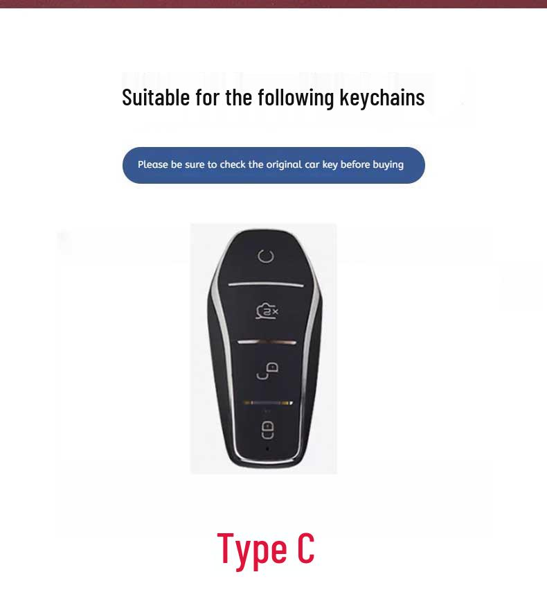 BYD Key Case for Qin PLUS, Tang DMI, Dolphin, Seagull, e2, Song Pro, Qin, Han EV, and e6 with Shell Buckle
BYD Key Case for Qin PLUS, Tang DMI, Dolphin, Seagull, e2, Song Pro, Qin, Han EV, and e6 with Shell Buckle