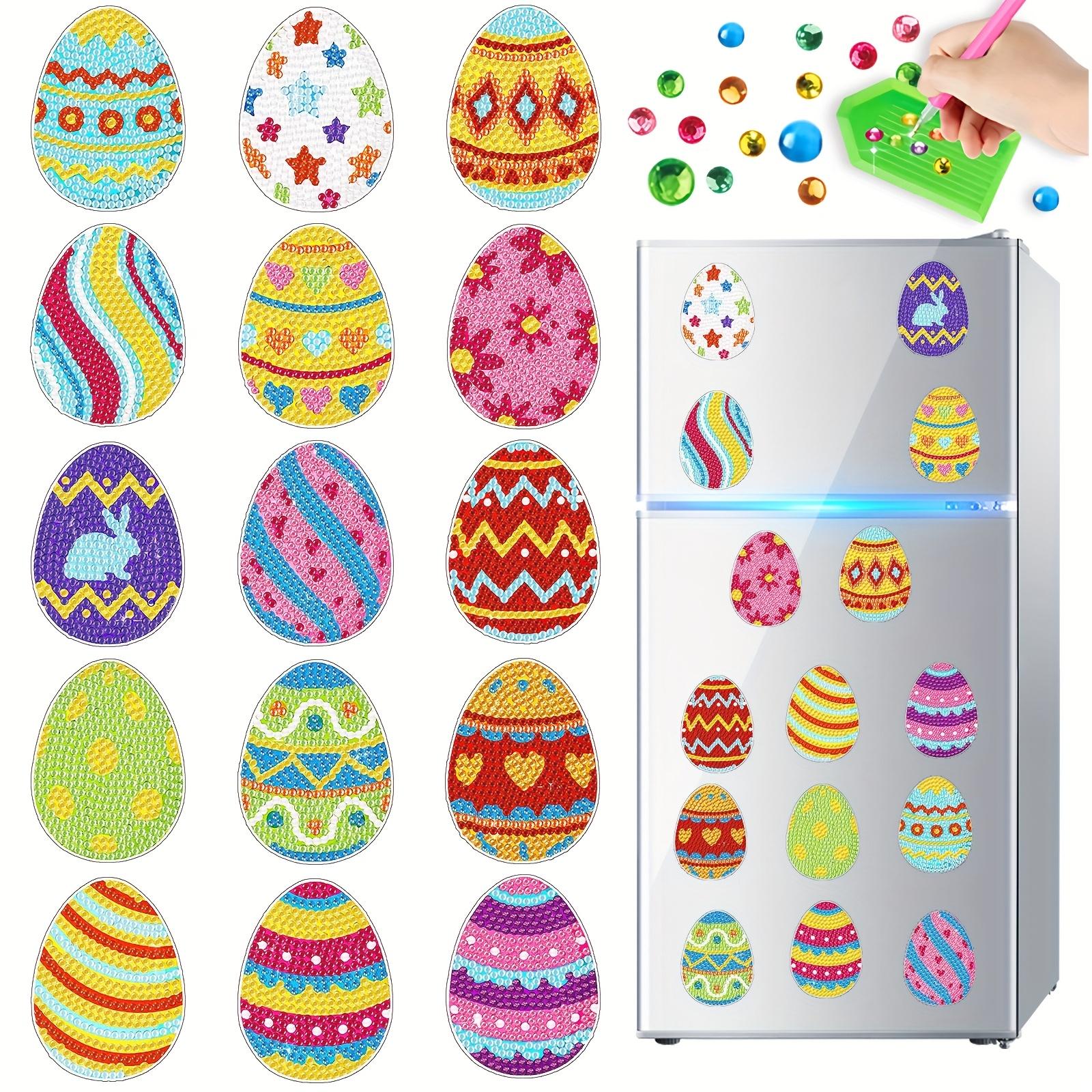 15pcs Colorful DIY Diamond Painting Refrigerator Magnets,Easter Egg 5D Diamond Painting Magnetic Stickers with Different Pattern
15pcs Colorful DIY Diamond Painting Refrigerator Magnets,Easter Egg 5D Diamond Painting Magnetic Stickers with Different Pattern