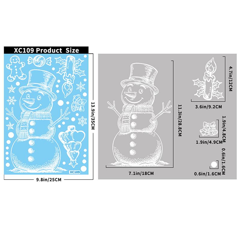 Рождественские наклейки Зимняя снежинка Лось Статические наклейки Принадлежности для рождественской вечеринки Подвеска Подарочная коробка Наклейки на окна
Рождественские наклейки Зимняя снежинка Лось Статические наклейки Принадлежности для рождественской вечеринки Подвеска Подарочная коробка Наклейки на окна