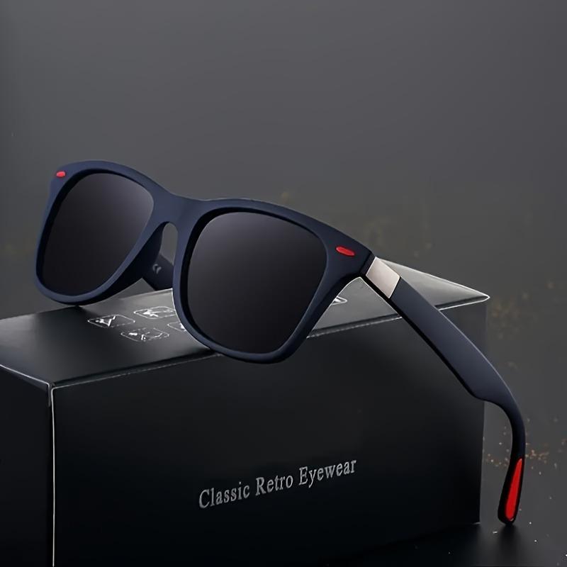 1Pack of unisex square sunglasses with free glasses case, suitable for running and outdoor activities чёрный
1Pack of unisex square sunglasses with free glasses case, suitable for running and outdoor activities чёрный