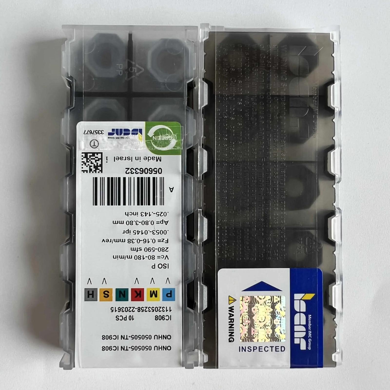 ISCAR / ONHU050505-TN IC908 Industrial indexable carbide inserts 10 Pcs
ISCAR / ONHU050505-TN IC908 Industrial indexable carbide inserts 10 Pcs