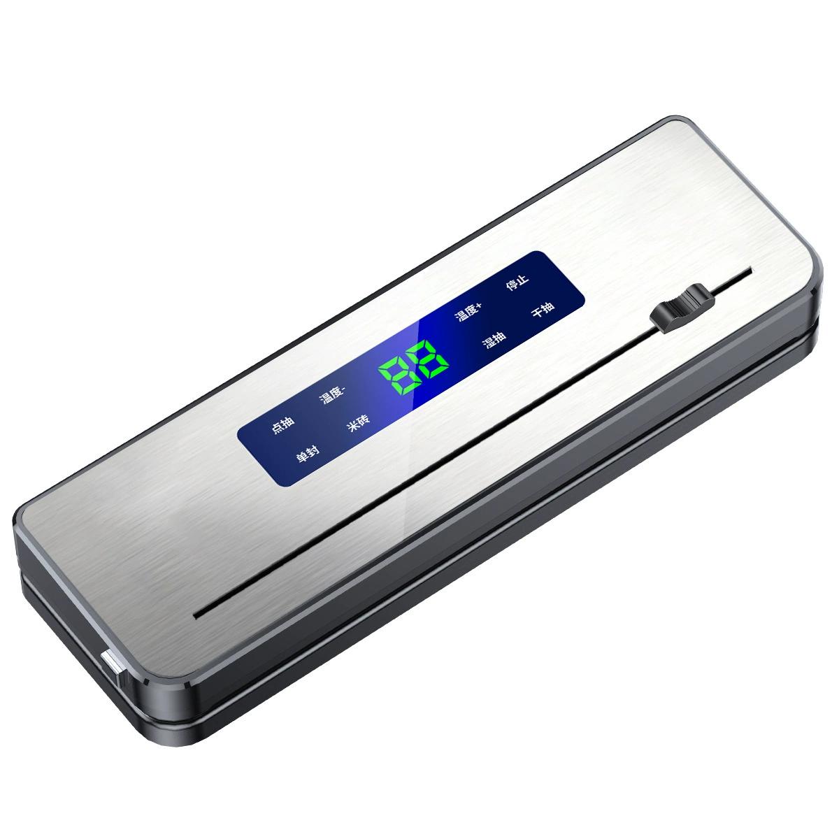 Selladora al vacío automática de alimentos para cocina y hogar portátil
Selladora al vacío automática de alimentos para cocina y hogar portátil