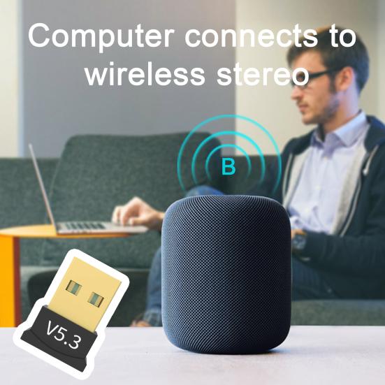 Беспроводной адаптер Yousheng Plug And Play Поддержка нескольких устройств Настольный компьютер с низкой задержкой USB-аудиоприемник Bluetooth-совместимый адаптер 5.3
Беспроводной адаптер Yousheng Plug And Play Поддержка нескольких устройств Настольный компьютер с низкой задержкой USB-аудиоприемник Bluetooth-совместимый адаптер 5.3