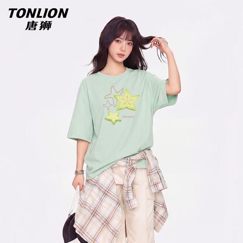 TonLion Women s Cotton Short Sleeve T-shirt M
TonLion Women s Cotton Short Sleeve T-shirt M