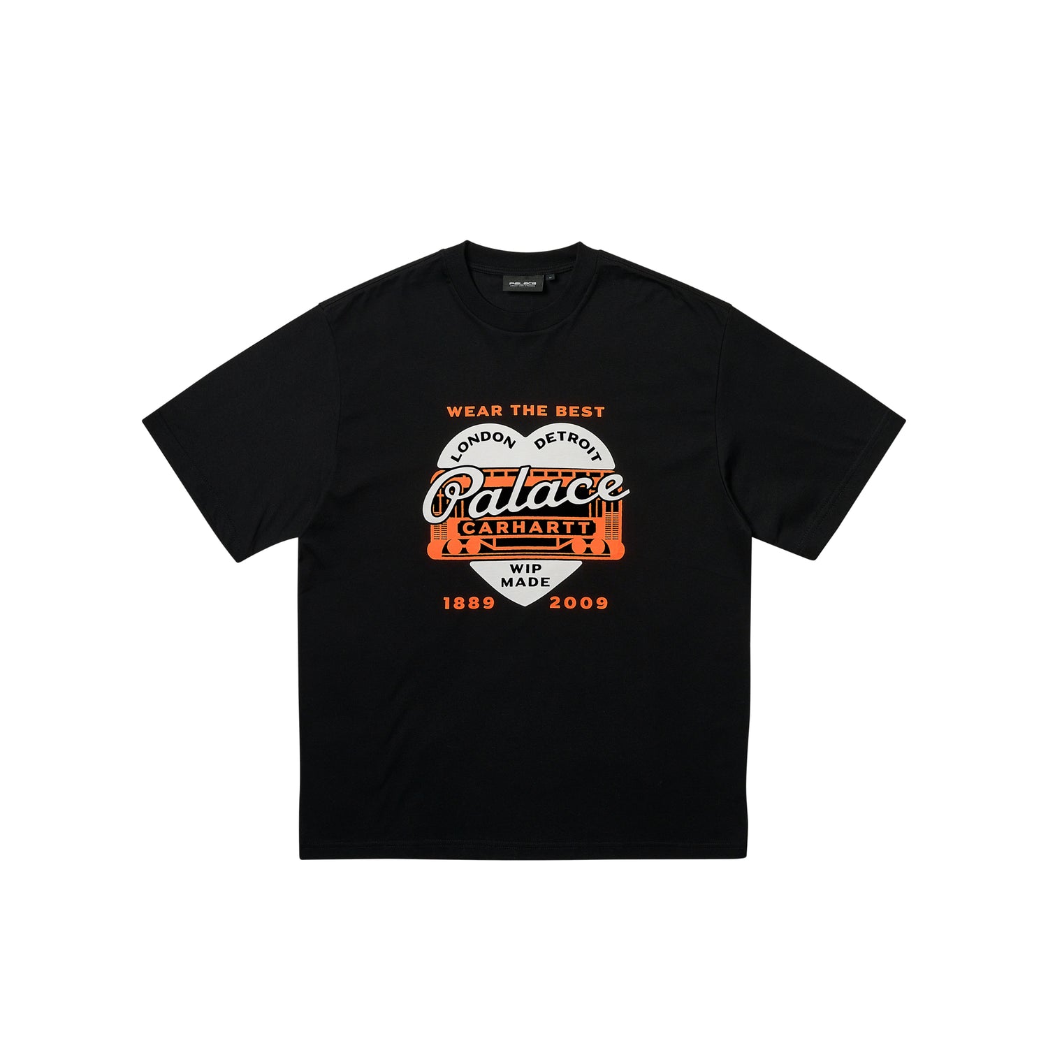 Palace X Carhartt WIP FW24 Heart T-Shirt Unisex T-Shirts Black I035651-1UV-XX S
Palace X Carhartt WIP FW24 Heart T-Shirt Unisex T-Shirts Black I035651-1UV-XX S