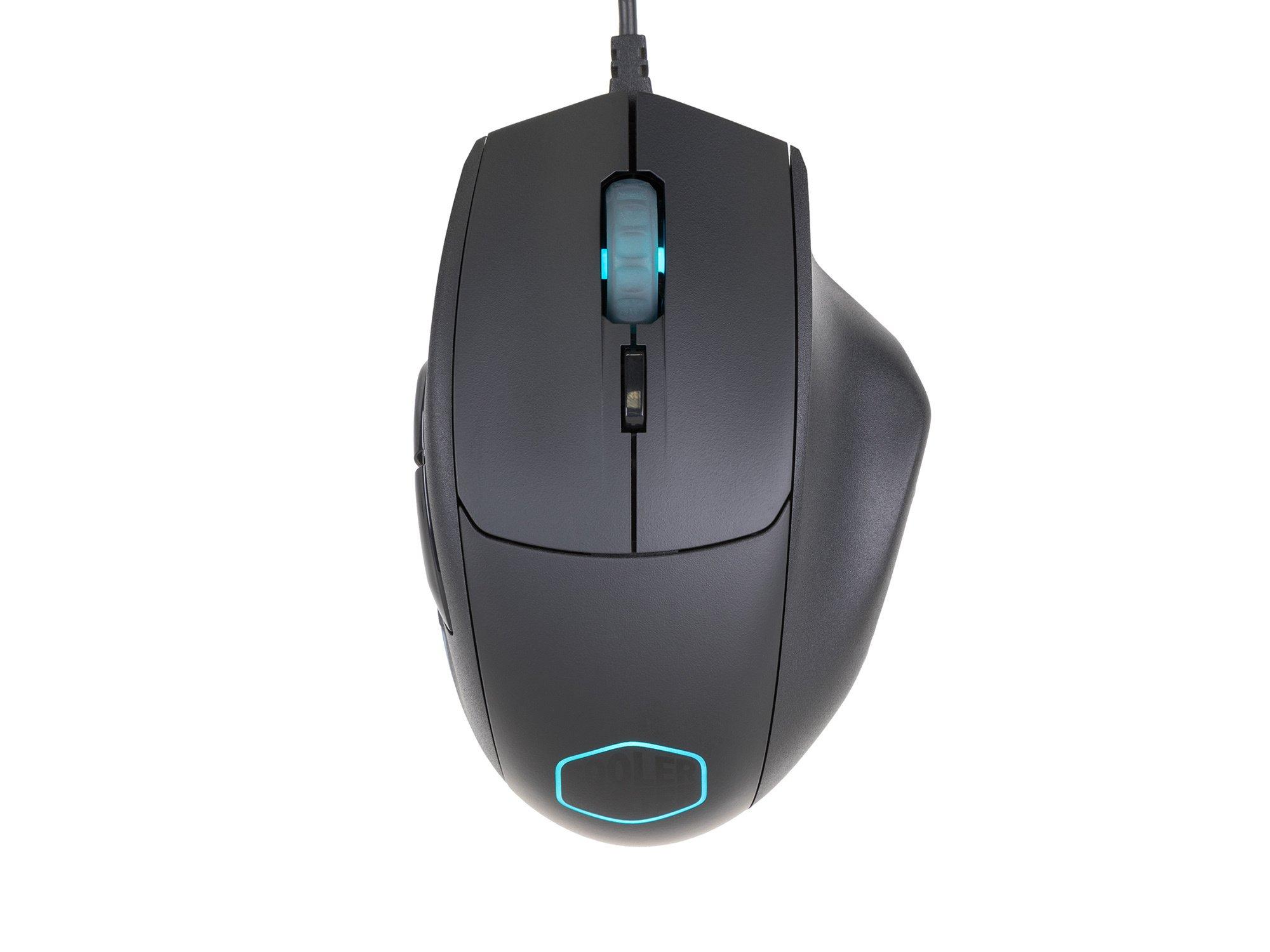 Cooler Master Optical Gaming Mouse (USB/Black/12000dpi/7 Buttons/RGB LED) - MasterMouse MM520
Cooler Master Optical Gaming Mouse (USB/Black/12000dpi/7 Buttons/RGB LED) - MasterMouse MM520