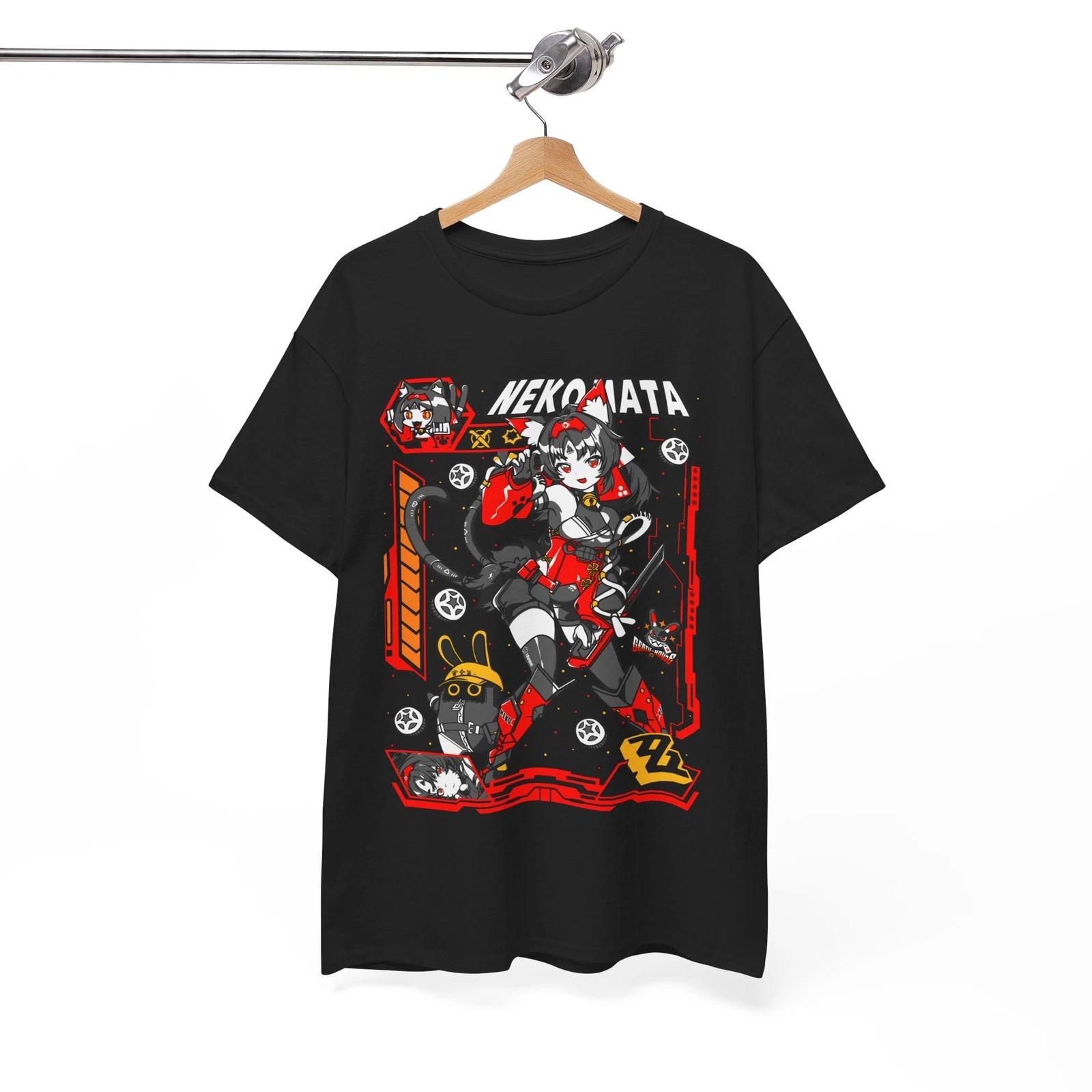 2026 New Nekomata Zzz Shirt Zenless Zone Zero Tshirt Unisex Ultra Cotton Tshirt Mens Round Neck Short Sleeved Tshirt 4XL
2026 New Nekomata Zzz Shirt Zenless Zone Zero Tshirt Unisex Ultra Cotton Tshirt Mens Round Neck Short Sleeved Tshirt 4XL