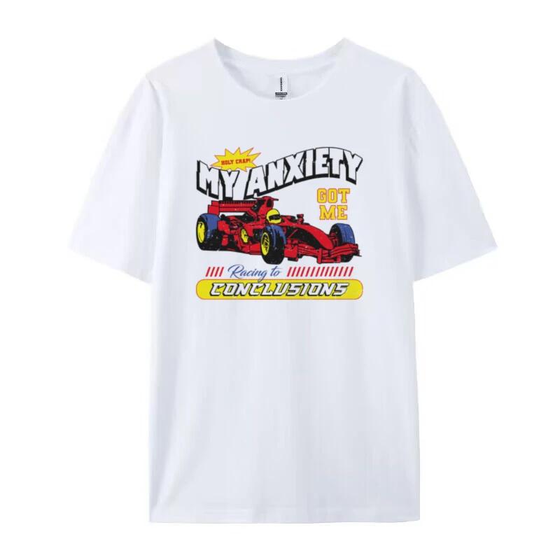 Anxiety Funny Meme TShirt Women Unisex Oversized Vintage Aesthetic Racing Car Graphic Tees Unisextal Health T Shirt Humor Tops Gift S
Anxiety Funny Meme TShirt Women Unisex Oversized Vintage Aesthetic Racing Car Graphic Tees Unisextal Health T Shirt Humor Tops Gift S