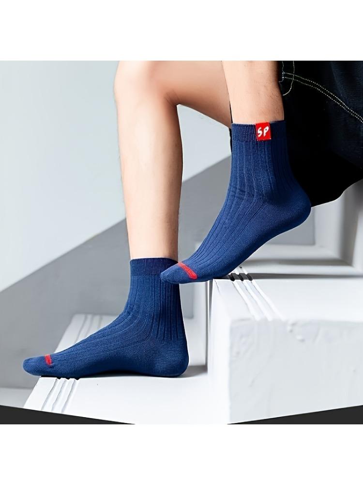 5 Pairs(10 Pieces ) Multi-Color SP Men s Socks - Anti-Odor, Breathable, Thick Cushion | Mid-Calf, Ideal for All Occasions One Size
5 Pairs(10 Pieces ) Multi-Color SP Men s Socks - Anti-Odor, Breathable, Thick Cushion | Mid-Calf, Ideal for All Occasions One Size