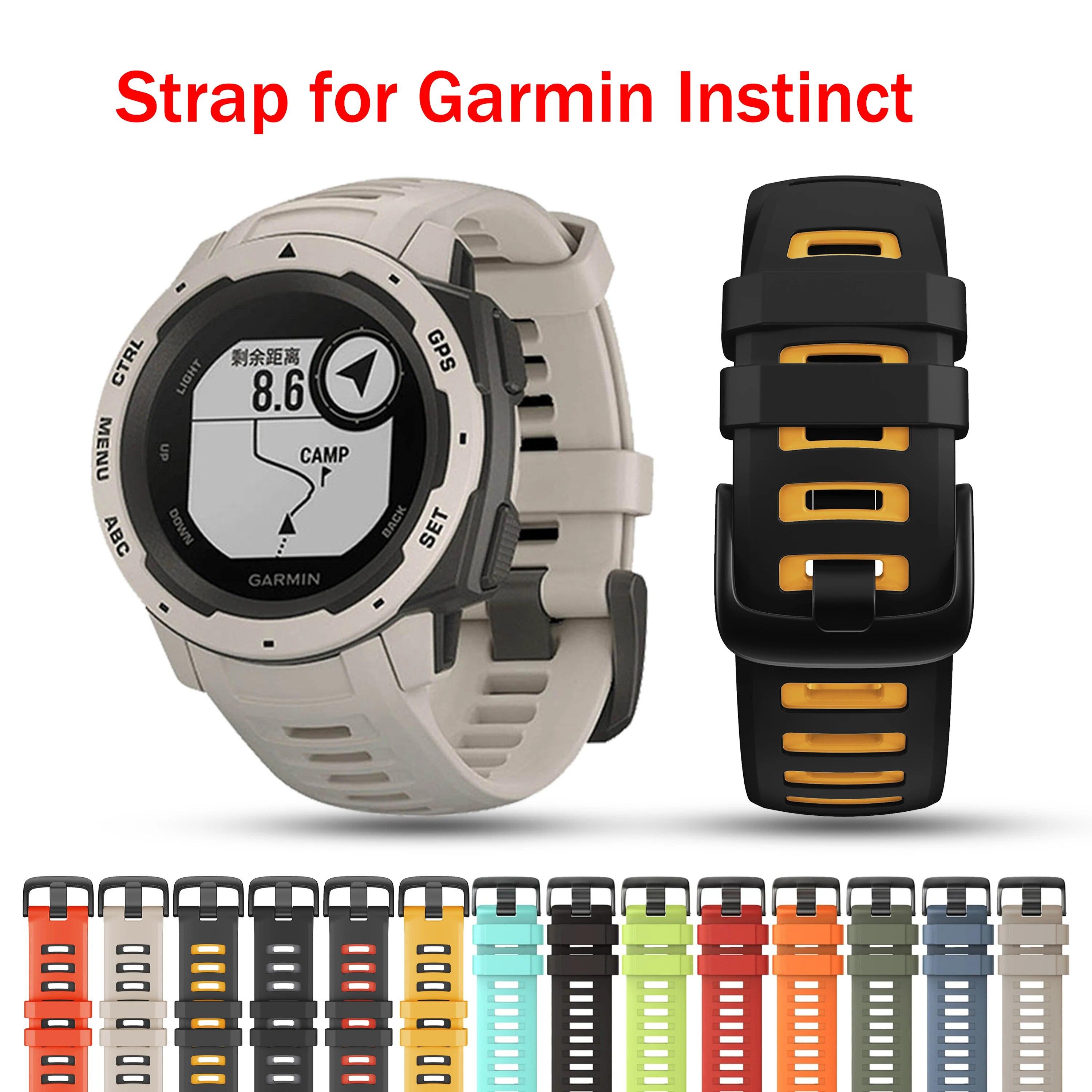 Мягкий силиконовый ремешок для умных часов Garmin Instinct, запасной ремешок на запястье для Instinct Tide/Esports/Solar/тактический браслет
Мягкий силиконовый ремешок для умных часов Garmin Instinct, запасной ремешок на запястье для Instinct Tide/Esports/Solar/тактический браслет