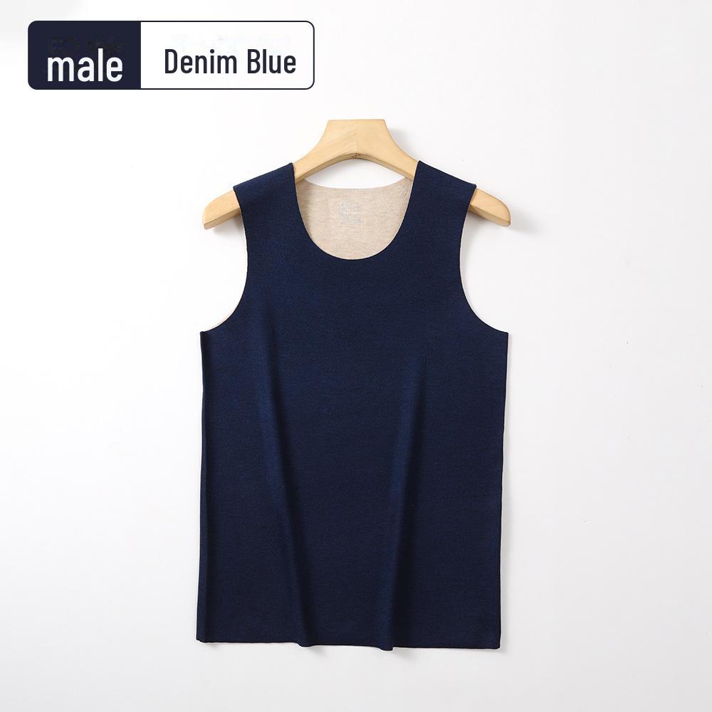 Women s Cashmere Silk Seamless Warm Vest - Solid Color, Cozy Fit Men, XL джинсовий синього кольору
Women s Cashmere Silk Seamless Warm Vest - Solid Color, Cozy Fit Men, XL джинсовий синього кольору