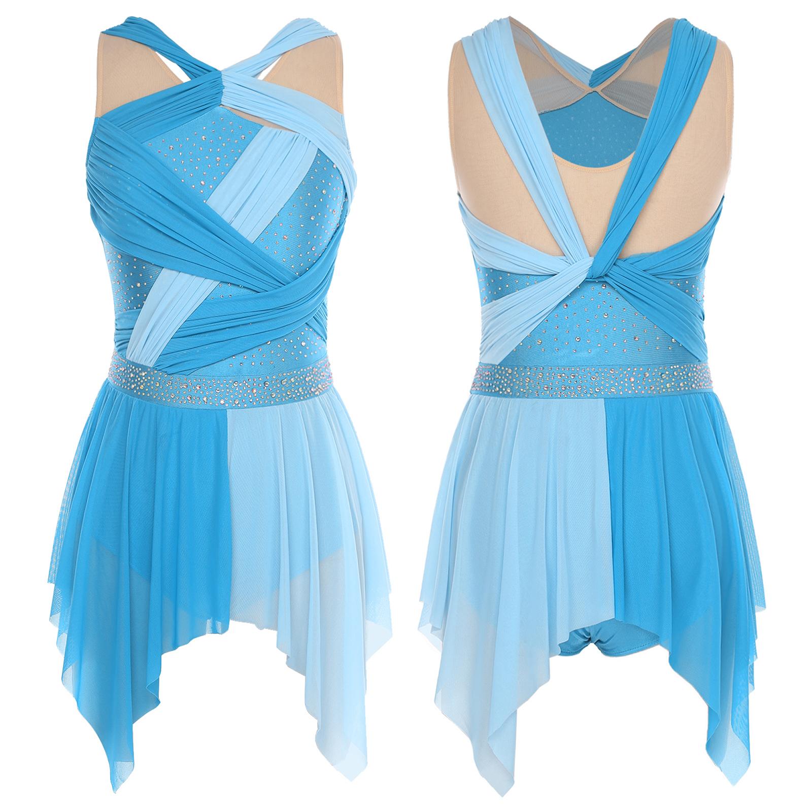 Сітчаста сукня-боді Color Block для жінок S-XXL: Зморшкуватий Вузол Неправильний Поділ Без Рукавів Дизайн з Стразами для Ліричного Танцю S світло-синій колір
Сітчаста сукня-боді Color Block для жінок S-XXL: Зморшкуватий Вузол Неправильний Поділ Без Рукавів Дизайн з Стразами для Ліричного Танцю S світло-синій колір