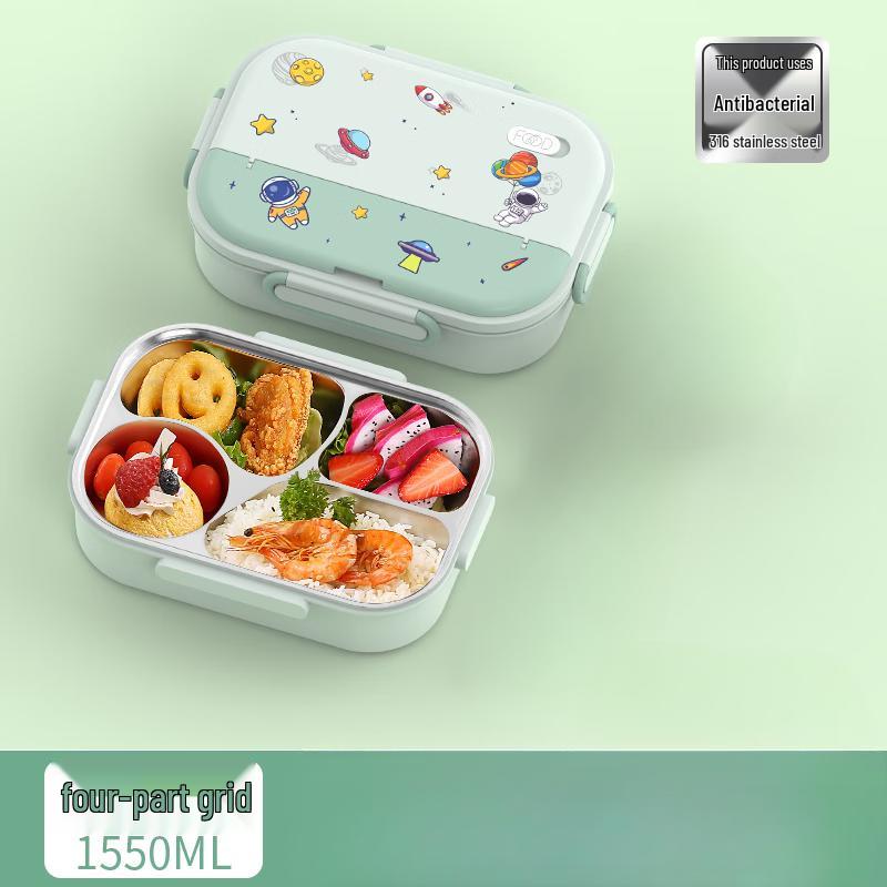 Kids 316SS Insulated Lunch Box with 4 Compartments
Kids 316SS Insulated Lunch Box with 4 Compartments