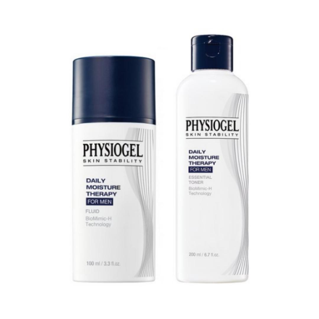 Physiogel Ежедневная увлажняющая терапия для мужчин — Набор: Флюидный лосьон 100 мл + Основной тонер 200 мл
Physiogel Ежедневная увлажняющая терапия для мужчин — Набор: Флюидный лосьон 100 мл + Основной тонер 200 мл