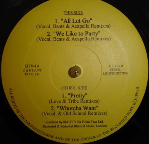 12inch Record VARIOUS - Blunt Trax Volume One BTV1A Blunt Trax Ltd. US Rap & Hip-Hop/R&B Used
12inch Record VARIOUS - Blunt Trax Volume One BTV1A Blunt Trax Ltd. US Rap & Hip-Hop/R&B Used
