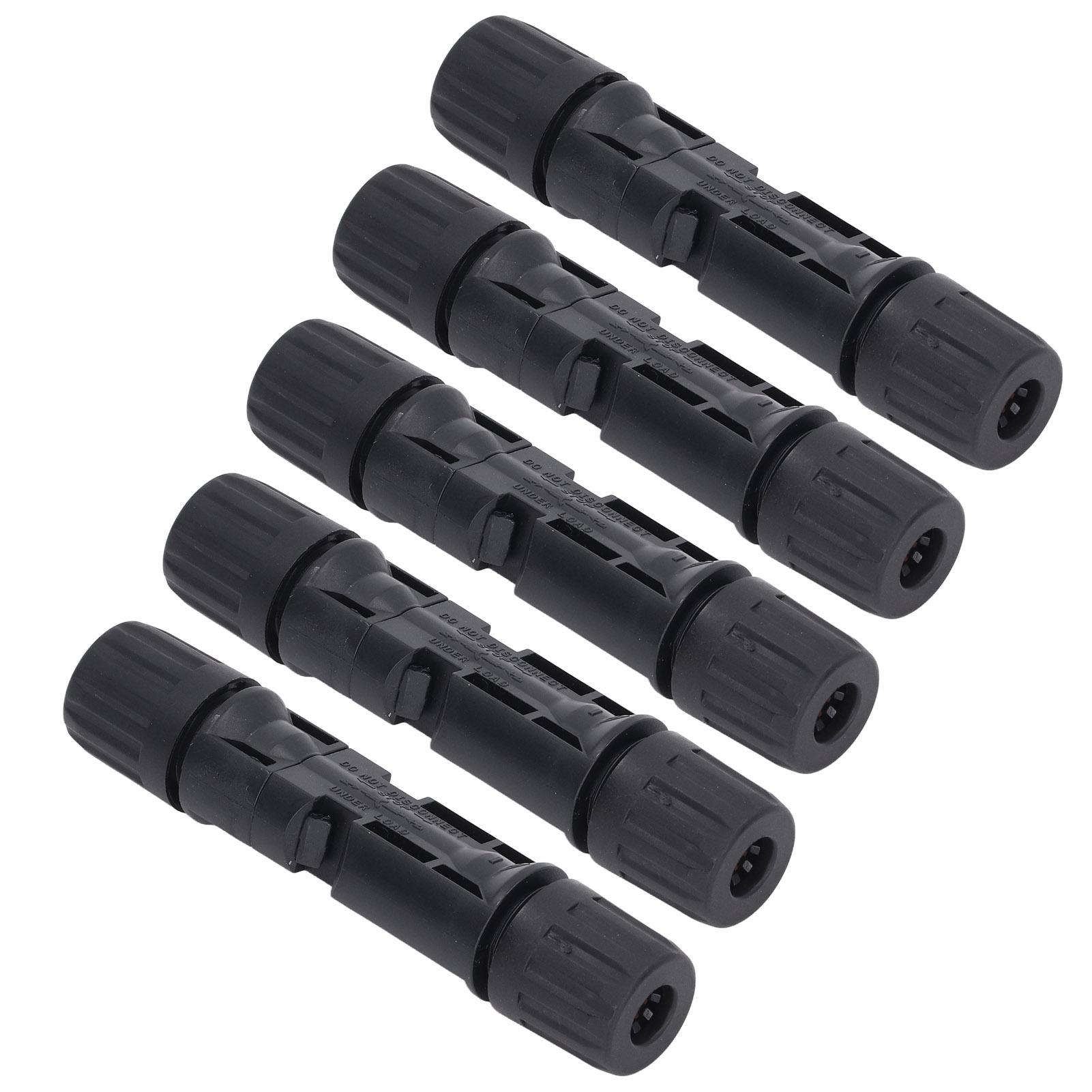 5 комплектов солнечных разъемов папа-мама IP67 водонепроницаемый штекер для кабеля фотоэлектрической панели 1000 В высокое напряжение 30 А
5 комплектов солнечных разъемов папа-мама IP67 водонепроницаемый штекер для кабеля фотоэлектрической панели 1000 В высокое напряжение 30 А