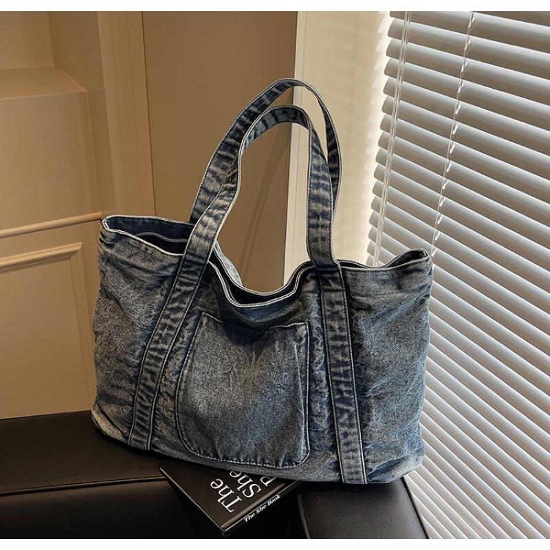 Ретро джинсовая сумка женская новая большая вместительная универсальная сумка литературная Харадзюку сумка через плечо светло-синий
Ретро джинсовая сумка женская новая большая вместительная универсальная сумка литературная Харадзюку сумка через плечо светло-синий
