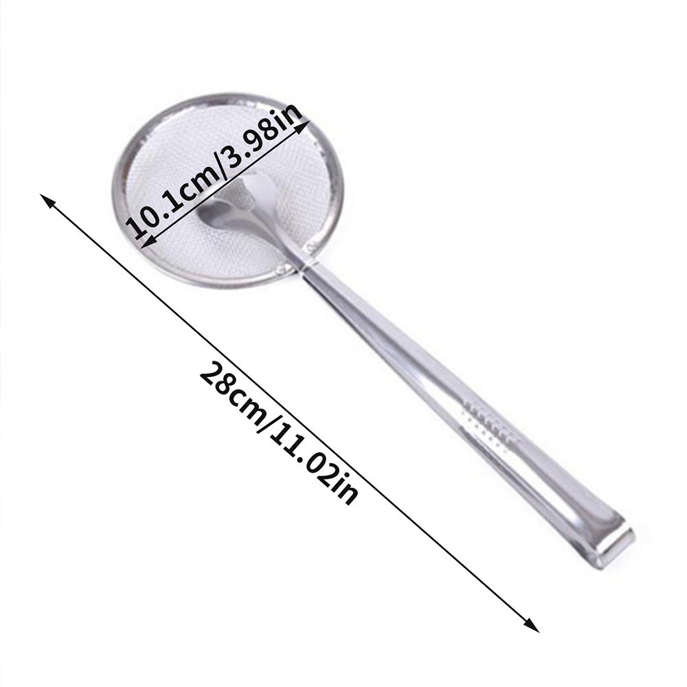Фильтр-зажим для масла из нержавеющей стали, мелкоячеистый фильтр с зажимом, щипцы для жарки на масле, кухонные принадлежности для барбекю
Фильтр-зажим для масла из нержавеющей стали, мелкоячеистый фильтр с зажимом, щипцы для жарки на масле, кухонные принадлежности для барбекю