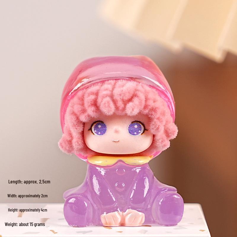 Светящееся украшение в виде смоляной куклы с кудрявыми волосами: Милое украшение для рабочего стола ручной работы
Светящееся украшение в виде смоляной куклы с кудрявыми волосами: Милое украшение для рабочего стола ручной работы