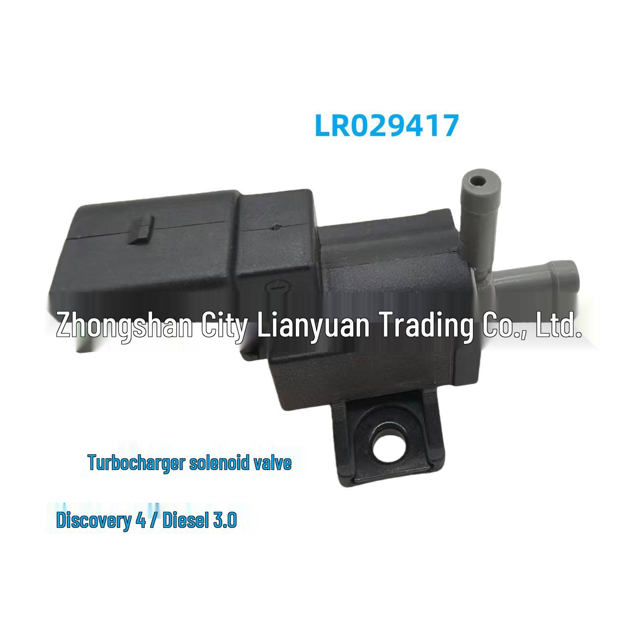 LR029417 Turbocharger Solenoid Valve for Land Rover Discovery 4 Diesel Engines.
LR029417 Turbocharger Solenoid Valve for Land Rover Discovery 4 Diesel Engines.