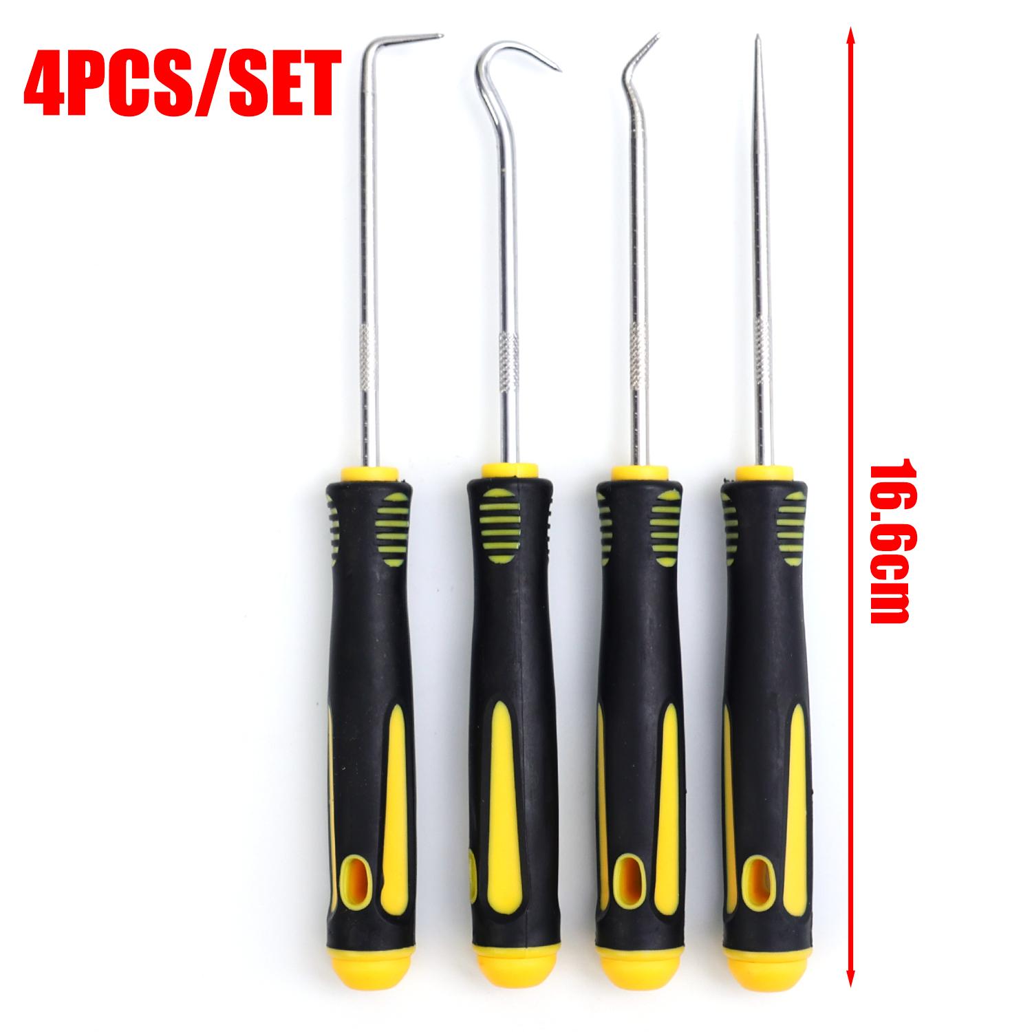 Car Auto Vehicle Oil Seal Screwdrivers Set O-Ring Seal Gasket Puller Remover Pick Hooks Tools Sealing Repair Accessories 4Pcs жовтий
Car Auto Vehicle Oil Seal Screwdrivers Set O-Ring Seal Gasket Puller Remover Pick Hooks Tools Sealing Repair Accessories 4Pcs жовтий