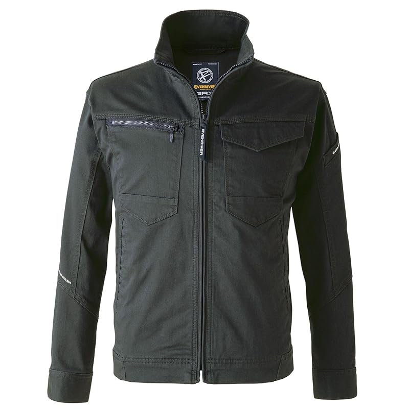 EVEN RIVER (Even River) solid stretch jacket For all seasons light black US1607 05 5L
EVEN RIVER (Even River) solid stretch jacket For all seasons light black US1607 05 5L