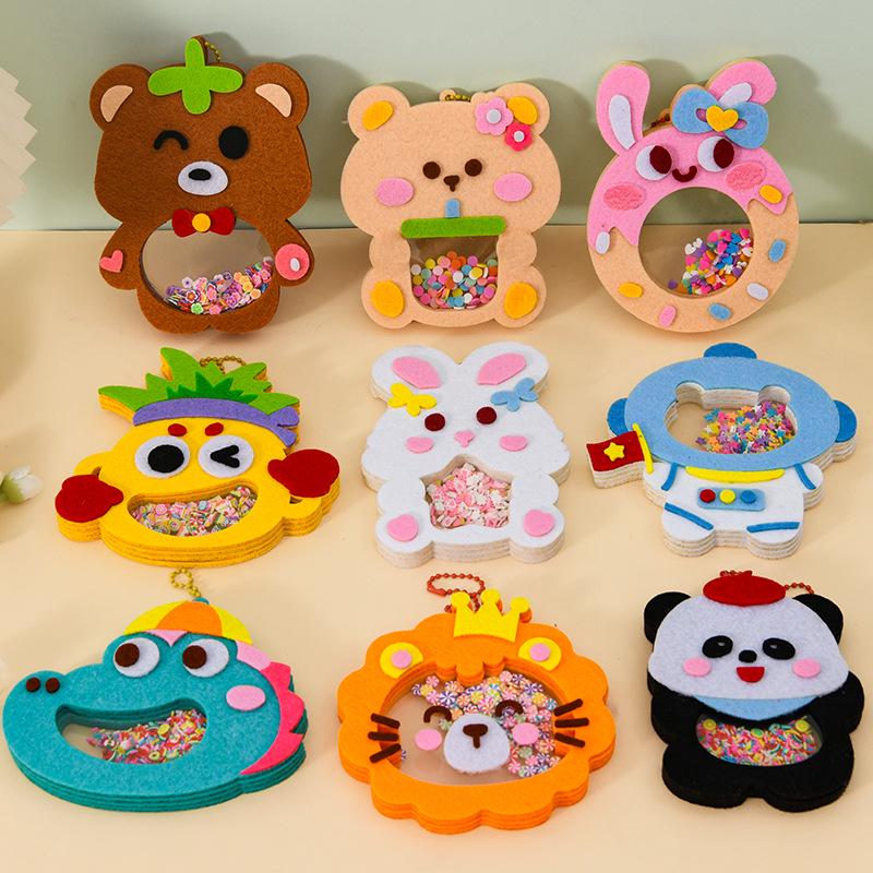 DIY Cartoon Roly-Poly Felt Kit: Handmade Non-Woven Hanging Ornament for Kids
DIY Cartoon Roly-Poly Felt Kit: Handmade Non-Woven Hanging Ornament for Kids