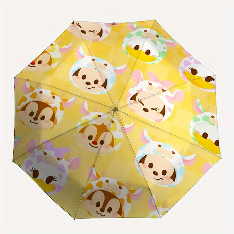 1pc Chip & Dale And Friends Home Essential Cute Cartoon Umbrella, Portable Folding Umbrella with Durable Iron Frame 8 Ribs, a0821005
1pc Chip & Dale And Friends Home Essential Cute Cartoon Umbrella, Portable Folding Umbrella with Durable Iron Frame 8 Ribs, a0821005