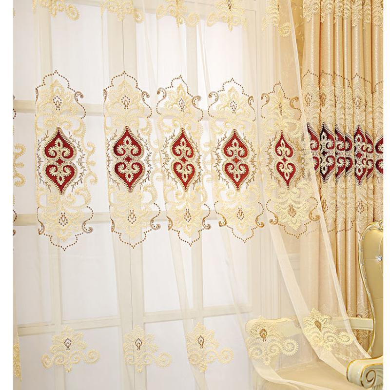 Европейский стиль Вышитые шторы Гостиная Балкон Солнцезащитные полупрозрачные шторы Крючковые Готовые затемняющие дверные шторы 280*270cm
Европейский стиль Вышитые шторы Гостиная Балкон Солнцезащитные полупрозрачные шторы Крючковые Готовые затемняющие дверные шторы 280*270cm
