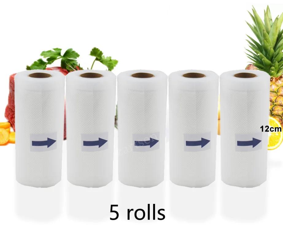 Food Vacuum Sealer Rolls Vacuum Bags packing BPA FREE Household Kitchen Food Vacuum Bags Sealer Storage Bags 5Rolls/Lot
Food Vacuum Sealer Rolls Vacuum Bags packing BPA FREE Household Kitchen Food Vacuum Bags Sealer Storage Bags 5Rolls/Lot