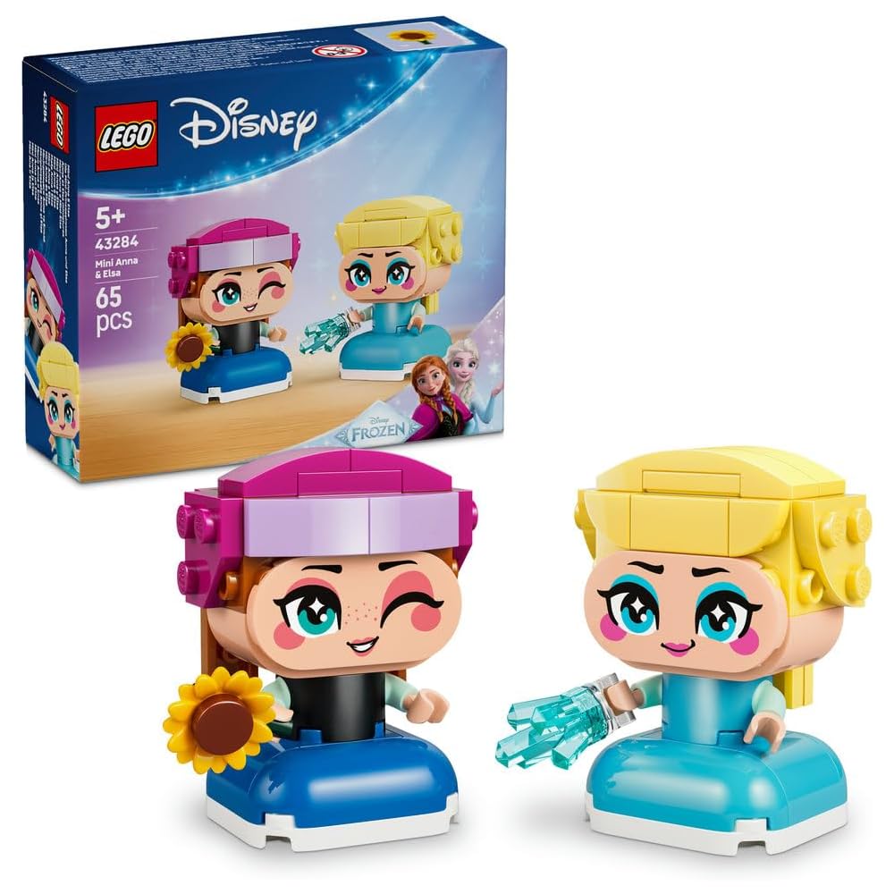 LEGO Disney Princess Anna and Elsa Mini Toy Block Set Educational Gift for Kids Ages 5-8
LEGO Disney Princess Anna and Elsa Mini Toy Block Set Educational Gift for Kids Ages 5-8