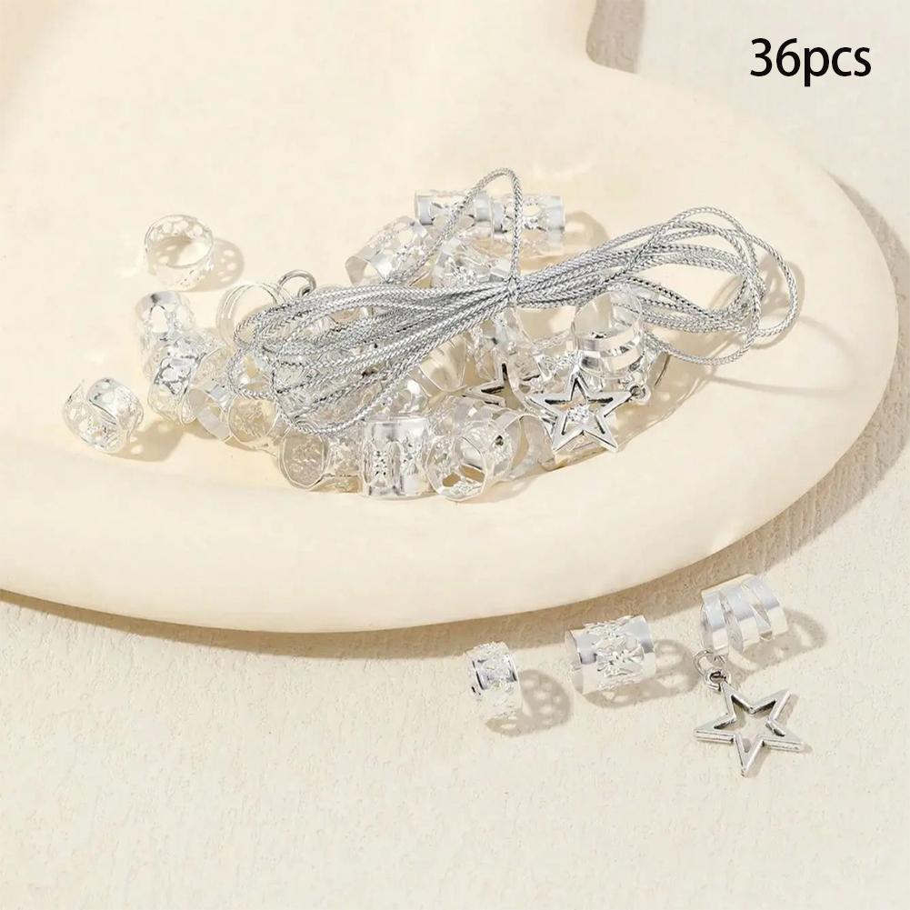 36 шт. Винтажные звездочки, украшения для волос, бусины, аксессуары для волос #468708 серебряный
36 шт. Винтажные звездочки, украшения для волос, бусины, аксессуары для волос #468708 серебряный
