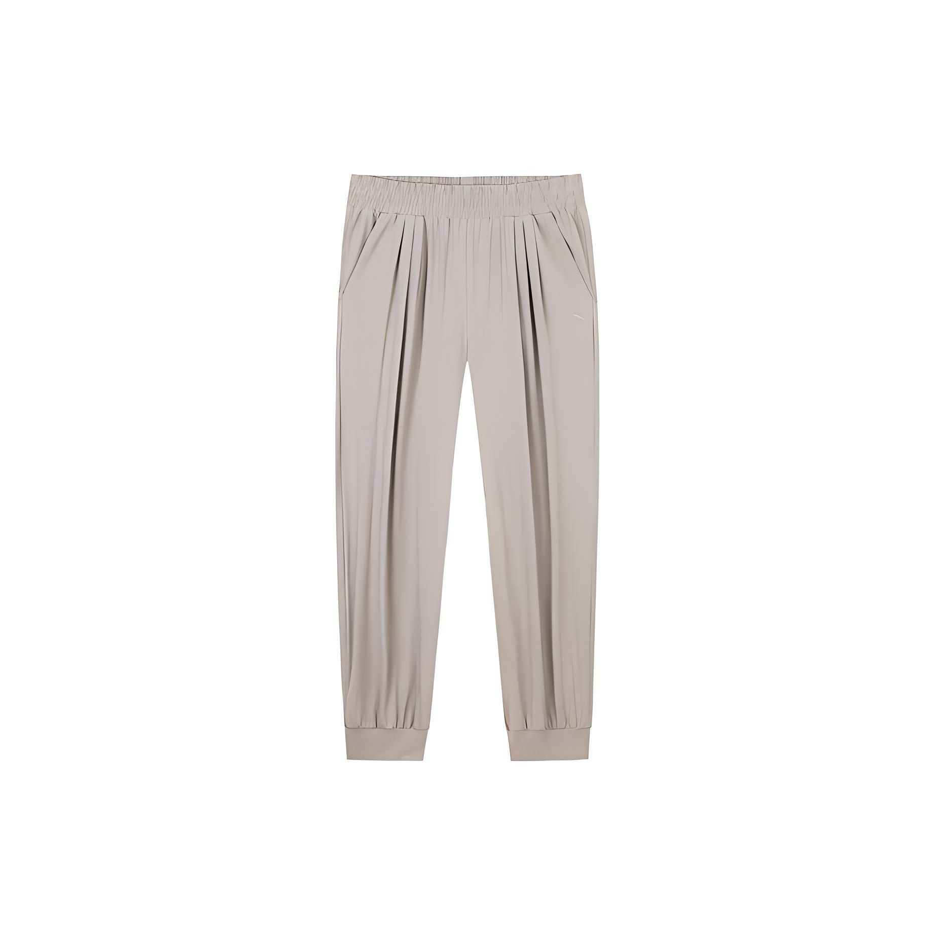Anta Training Series Solid Color Mid Waist Breathable Cuffed Knitted Sports Pants Women bottoms Linen-Gray 962427301-1 M
Anta Training Series Solid Color Mid Waist Breathable Cuffed Knitted Sports Pants Women bottoms Linen-Gray 962427301-1 M