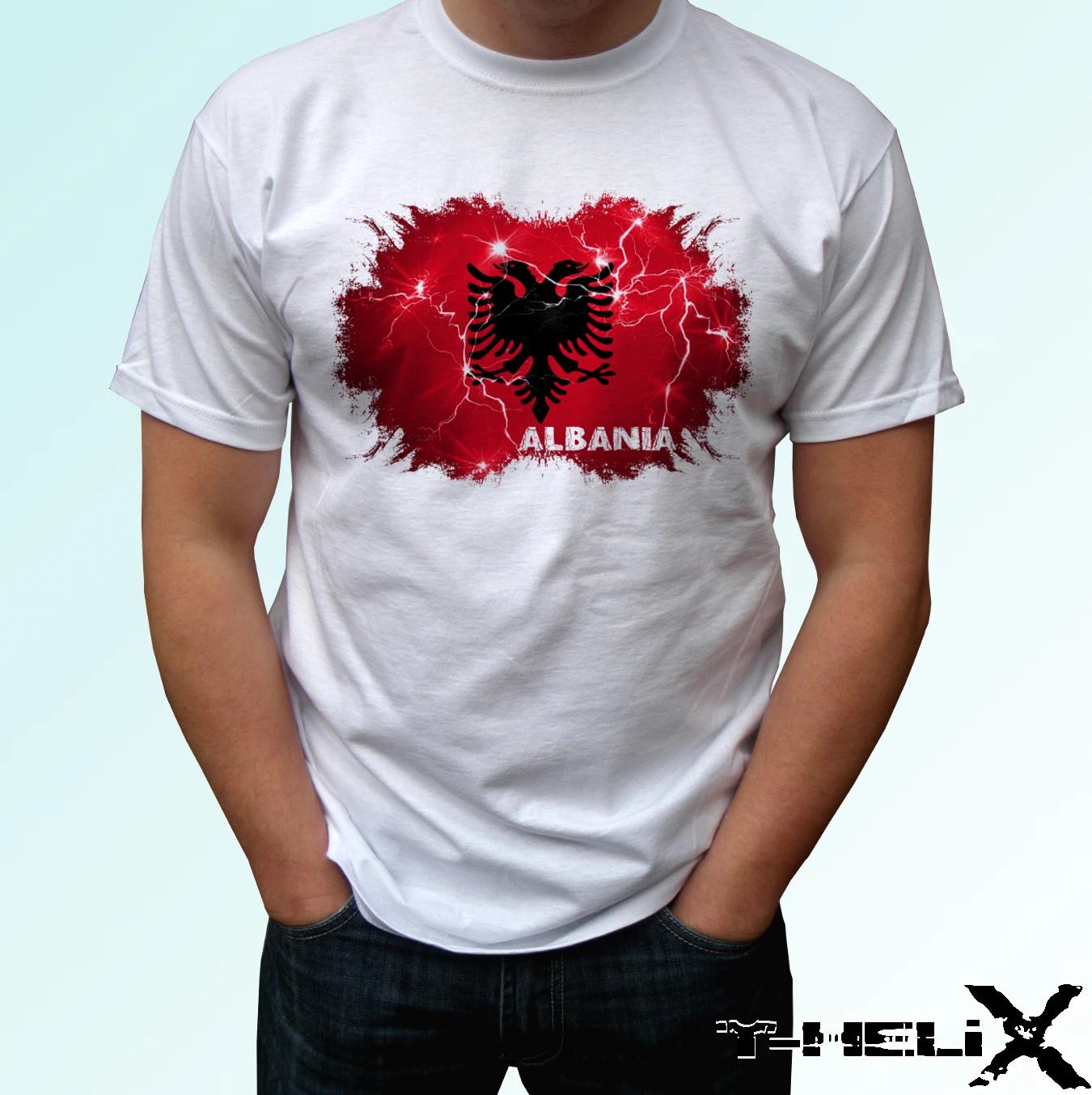 Albania - white kids boys T-Shirt top country flag design - s s kids & baby sizes 130
Albania - white kids boys T-Shirt top country flag design - s s kids & baby sizes 130