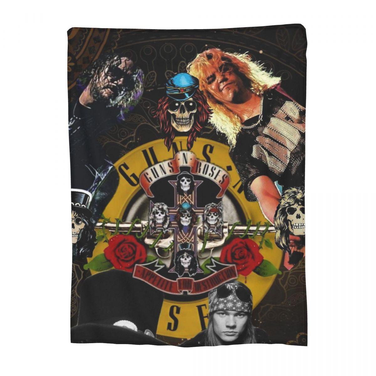 Guns N Roses Hard Rock Band Blanket Fleece Sofa Throw Blanket Breathable for Home Bedroom Outdoor Throws Bedspread Quilt 30x40in
Guns N Roses Hard Rock Band Blanket Fleece Sofa Throw Blanket Breathable for Home Bedroom Outdoor Throws Bedspread Quilt 30x40in