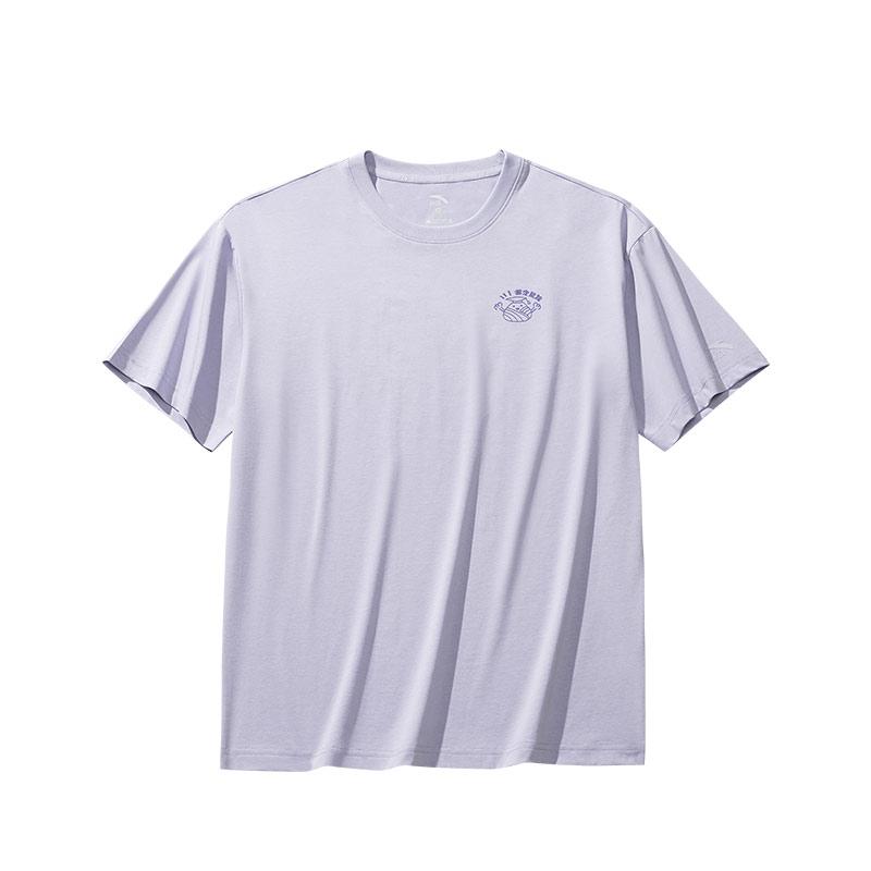 Anta Lifestyle Series Sport Casual Simple Solid Color Round Neck Pullover Loose Short Sleeve T-Shirt Unisex T-Shirt Morning-Mist-Purple 972528124-3 3XL
Anta Lifestyle Series Sport Casual Simple Solid Color Round Neck Pullover Loose Short Sleeve T-Shirt Unisex T-Shirt Morning-Mist-Purple 972528124-3 3XL