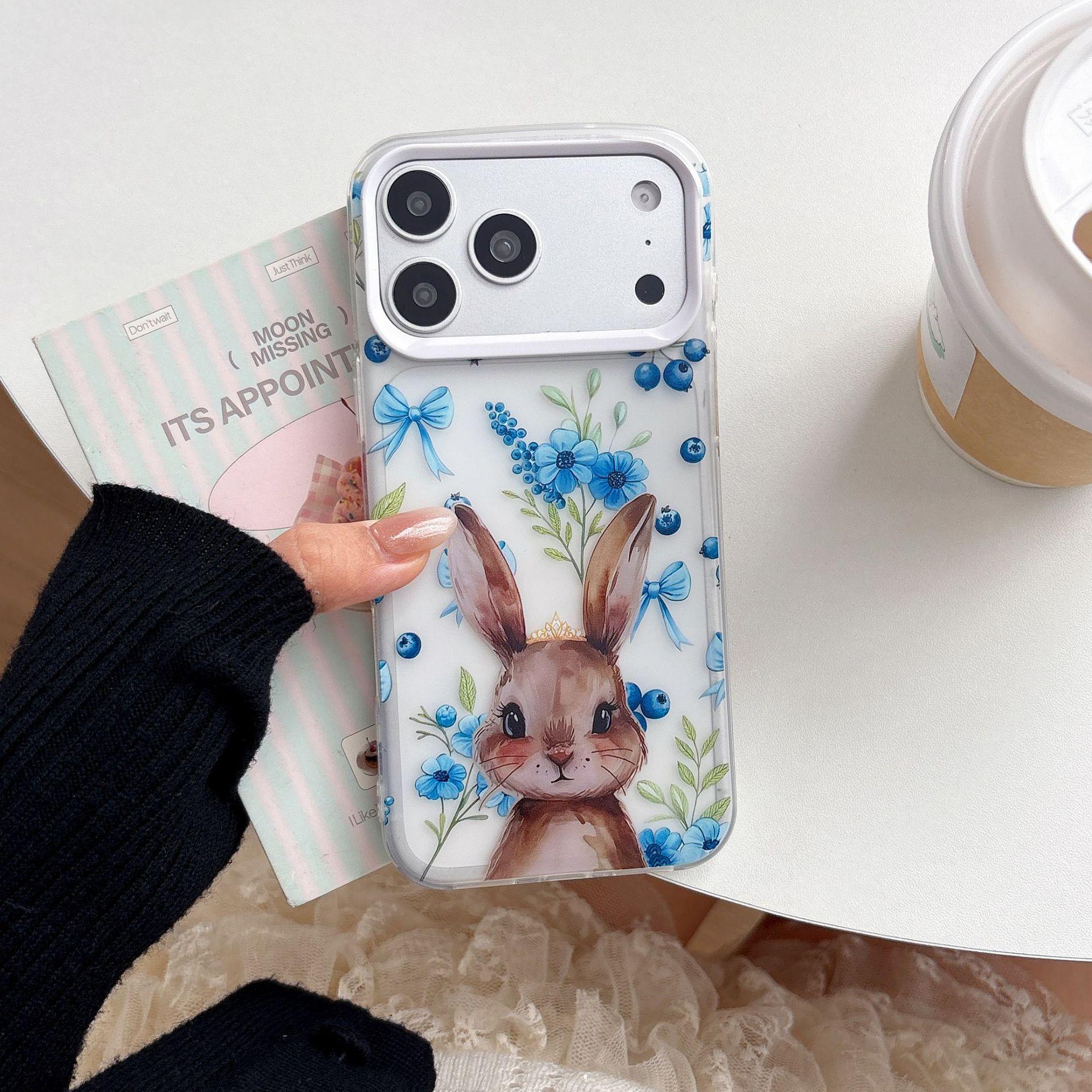 Floral Rabbit iPhone Case: Compatible with iPhone 12-15, Soft Cover for 17 Pro Max, Stylish INS Design iPhone 13
Floral Rabbit iPhone Case: Compatible with iPhone 12-15, Soft Cover for 17 Pro Max, Stylish INS Design iPhone 13