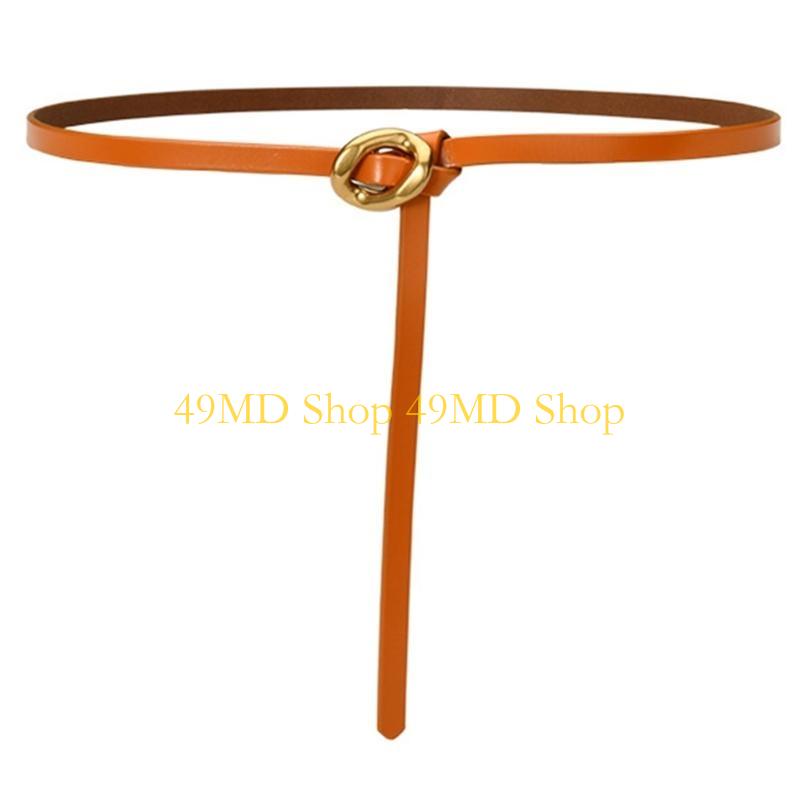 49MD Elegant Thin Belt for Women Simple Belt Knotted Waistband for Dress Coat Decorative Skinny Belt for Dating
49MD Elegant Thin Belt for Women Simple Belt Knotted Waistband for Dress Coat Decorative Skinny Belt for Dating